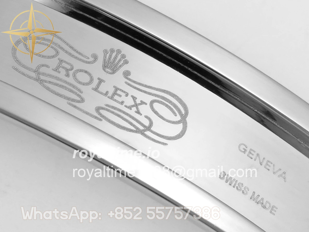 Rolex Land Dweller 127336 DIWF Ice Blue Textured Dial Diamonds Bezel on SS Bracelet A7135 - Image 23