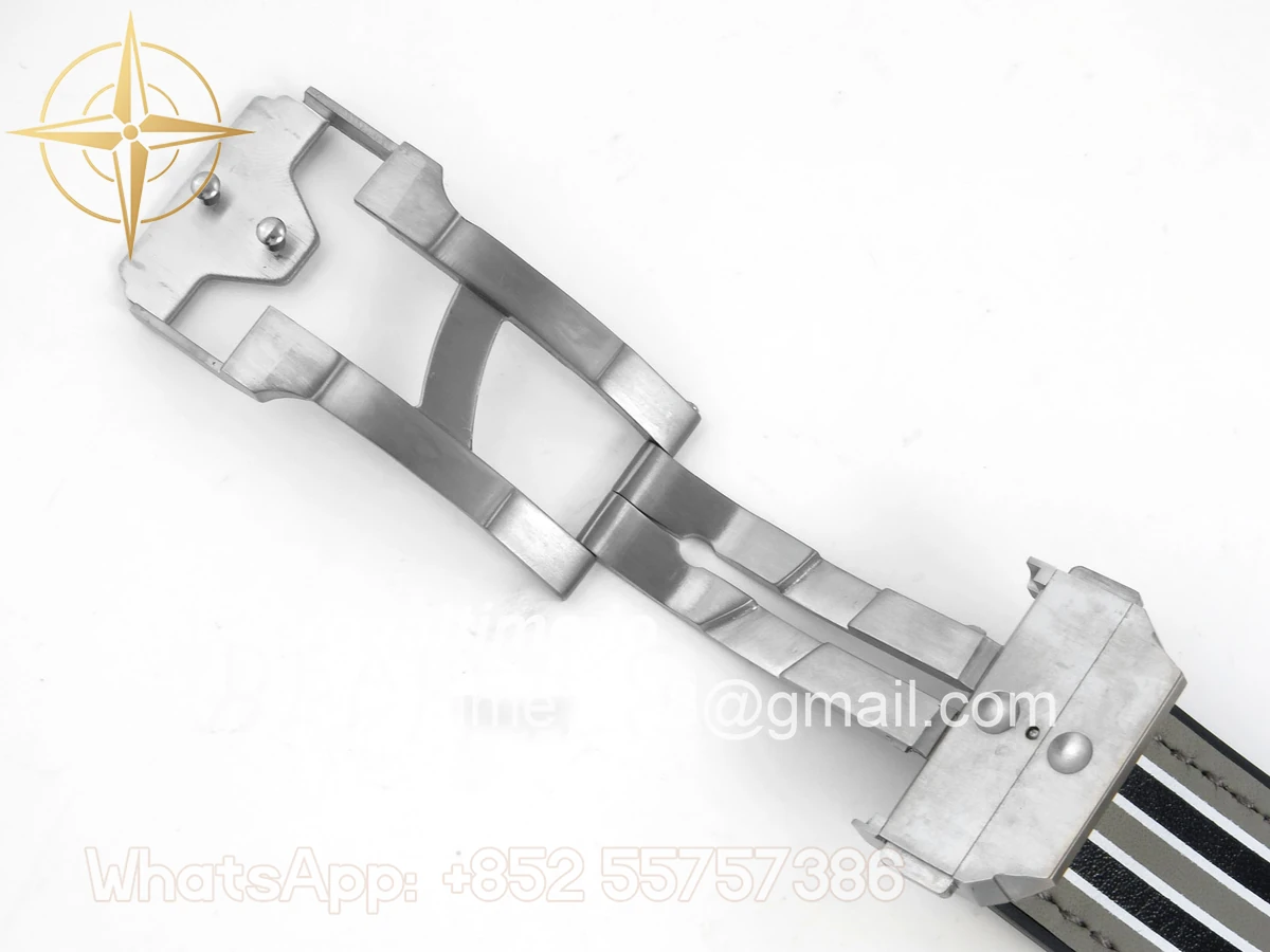 Hublot Big Bang Ferrari Speciale Ceramic HBBF on Gray Gummy Strap A1241 - Image 23