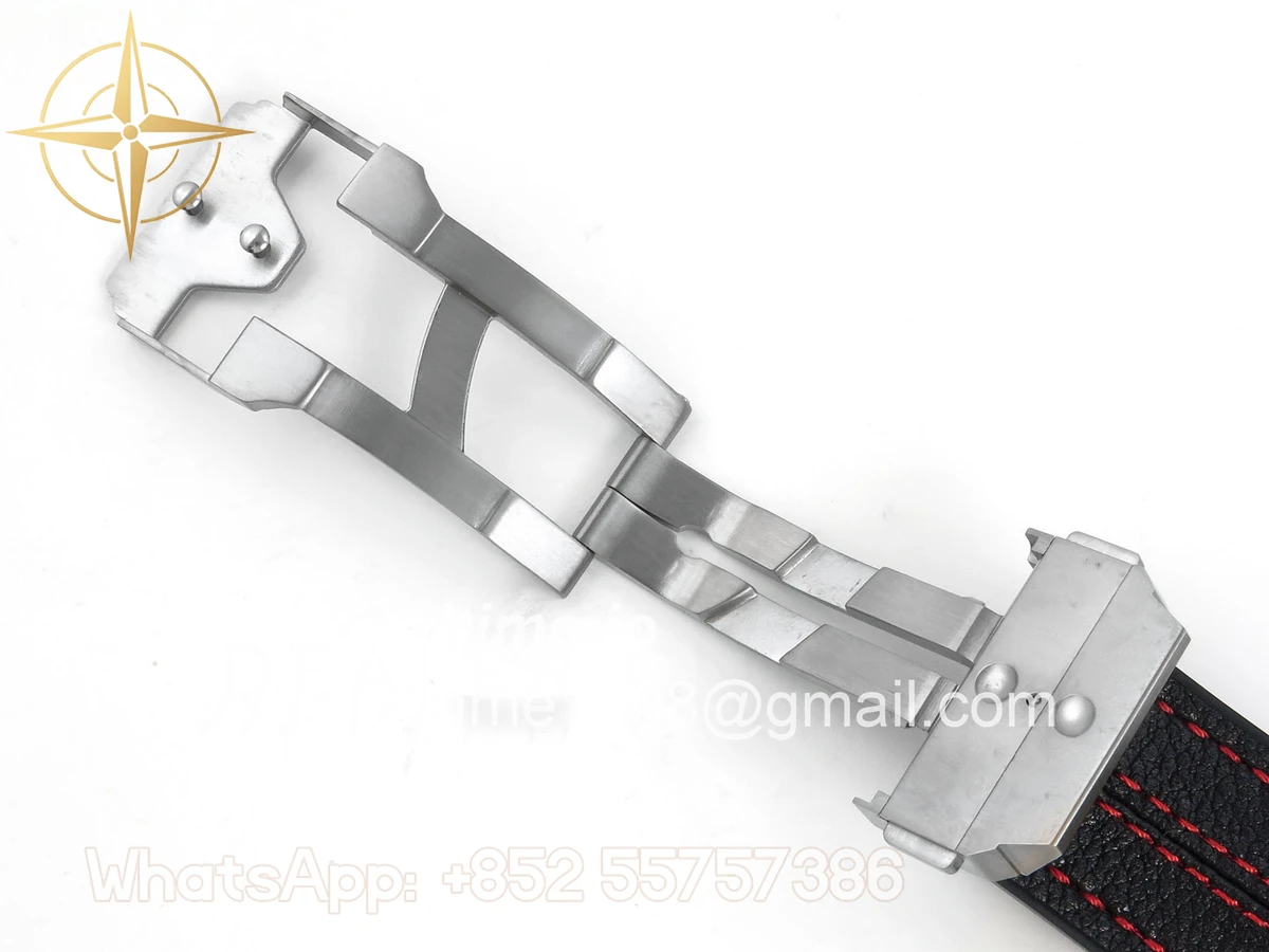 Hublot Big Bang Ferrari Titanium HBBF Carbon Fiber Bezel on Black Leather Strap A1241 - Image 23