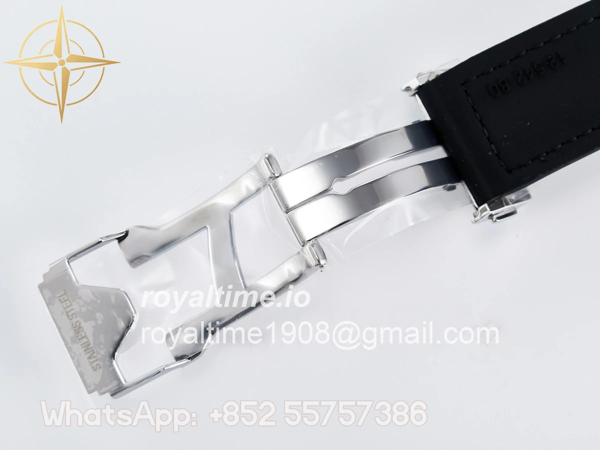 Hublot Classic Fusion Bang 42mm HBF Black Dial on Black Leather Strap A2892 - Image 23