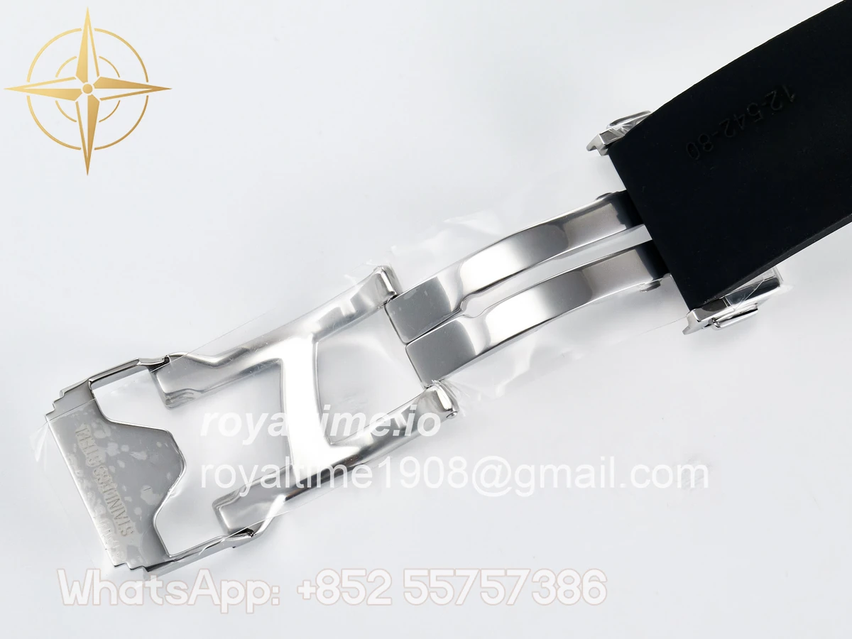 Hublot Classic Fusion Bang 42mm HBF Black Dial on Black Rubber Strap A2892 - Image 23