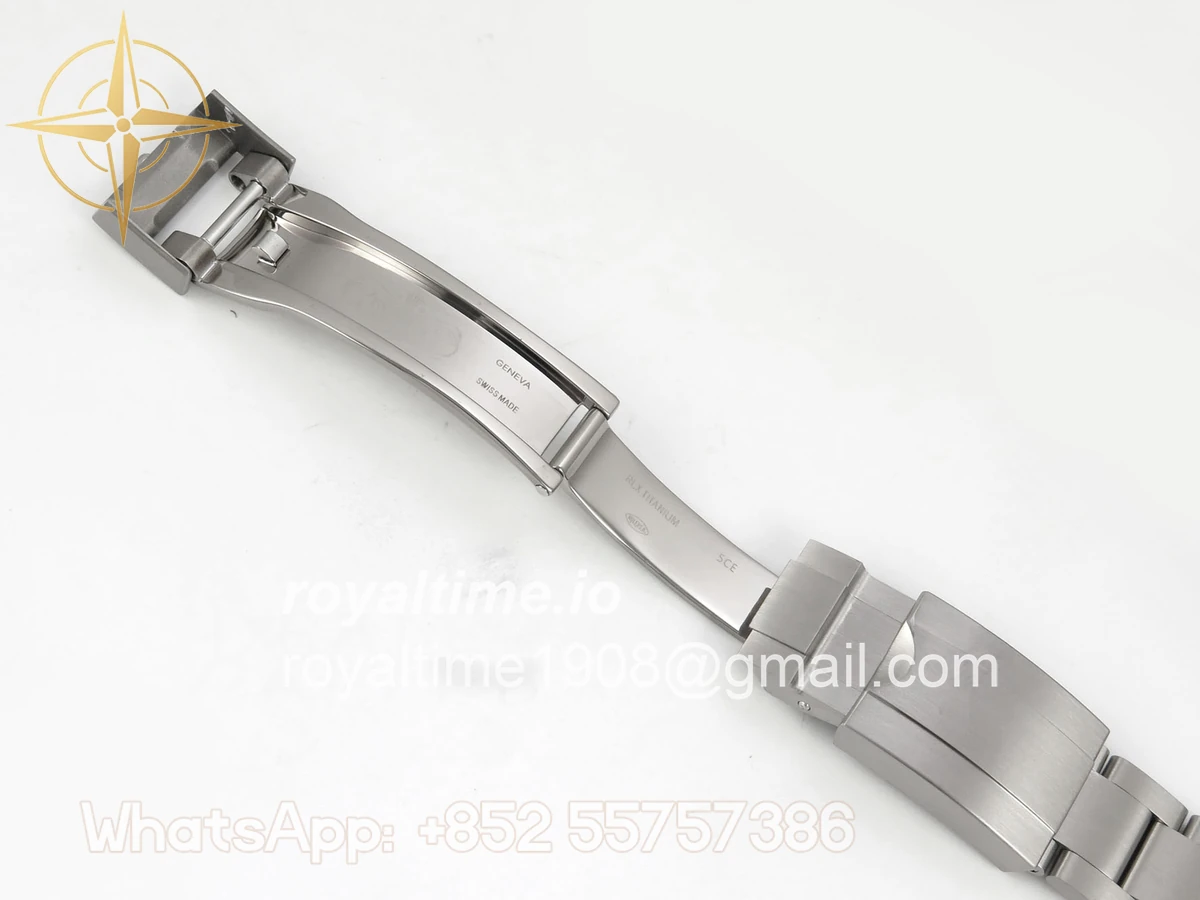 Rolex Yacht-Master 226627 Titanium QF Black Dial on Titanium Bracelet JH3235 V18 (Free Sprung) - Image 23