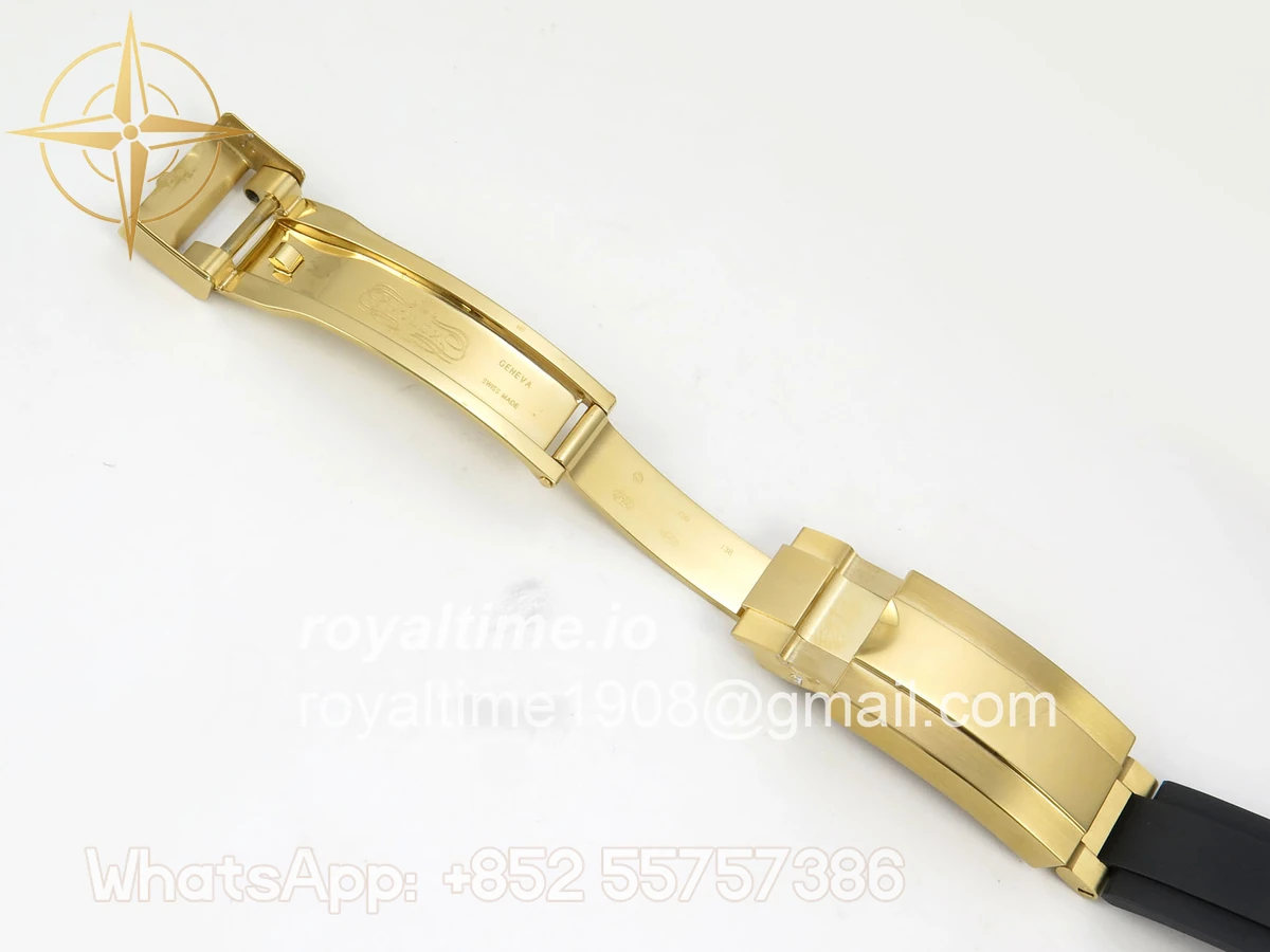 Rolex Yacht-Master 42mm 226658 YG QF on Oysterflex Strap JH3235 V18 (Free Sprung) Weighted 171g - Image 23