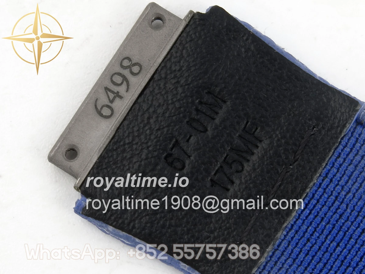 Richard Mille AVF RM67-02 France Black NTPT Spain Skeleton Dial on Blue Elastic strap CRMA7 - Image 23