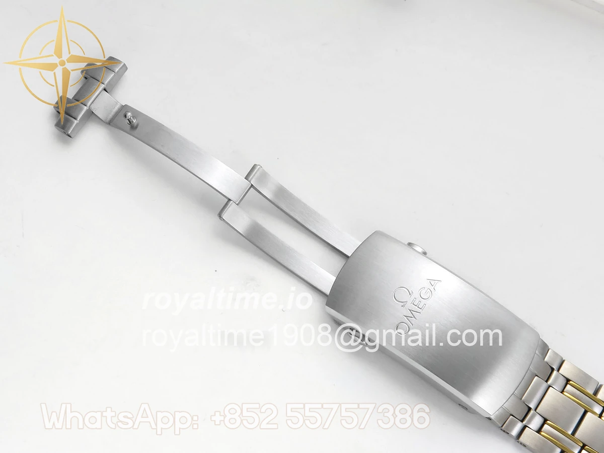 Omega Seamaster Diver 300M SS/YG ORF Blue Ceramic Blue Dial on SS/YG Bracelet OR8800 - Image 23