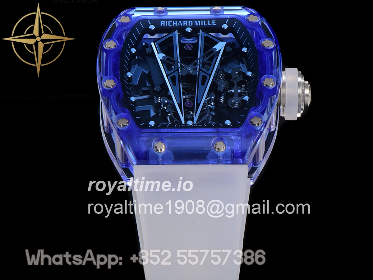 Richard Mille RM 027-01 Tourbillon Blue Sapphire - Image 23