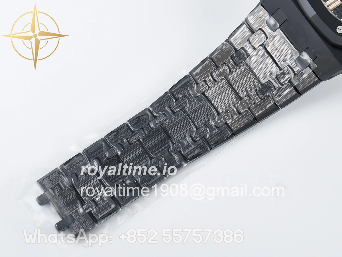 Audemars Piguet Royal Oak Chrono 26240 Black Ceramic APSF on Ceramic Bracelet SA4401 - Image 23