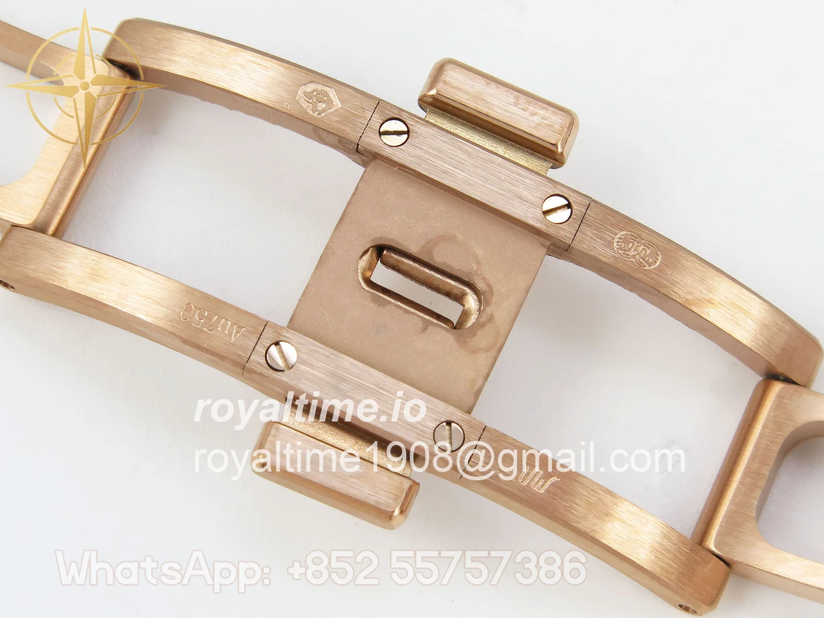 Audemars Piguet Royal Oak Chrono 26240 Frosted RG APSF Blue Dial on RG Bracelet SA4401 - Image 23