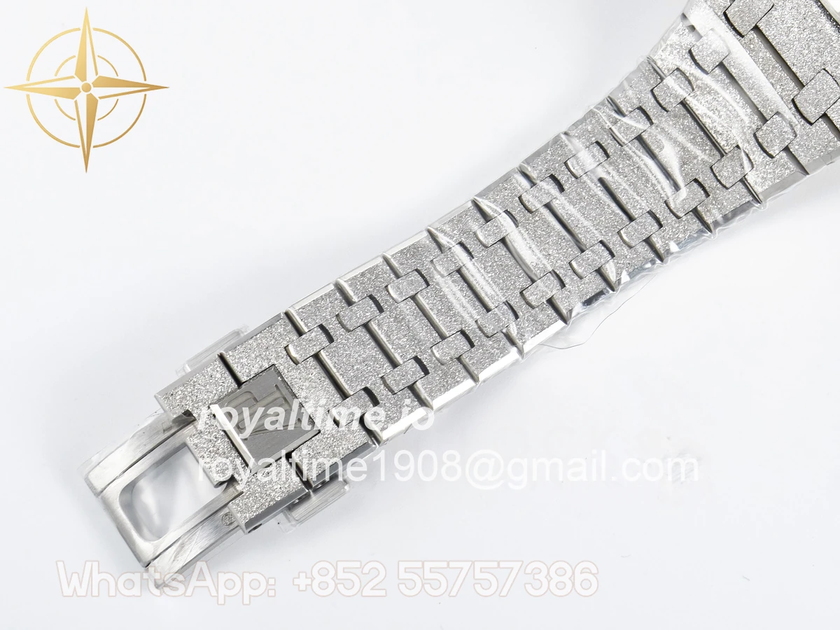 Audemars Piguet Royal Oak Chrono 26240 Frosted SS APSF Gray/Black Dial on Bracelet SA4401 - Image 23