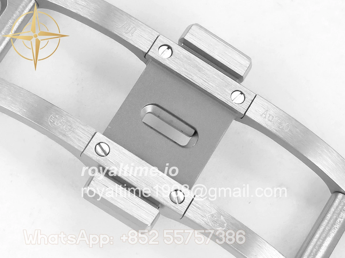 Audemars Piguet Royal Oak Chrono 26240 Frosted SS DDF Black/White Dial on SS Bracelet DD4401 - Image 23