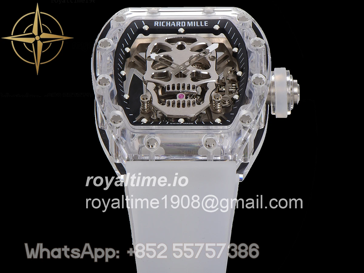 Richard Mille RM 027-01 Tourbillon Sapphire Skull - Image 23