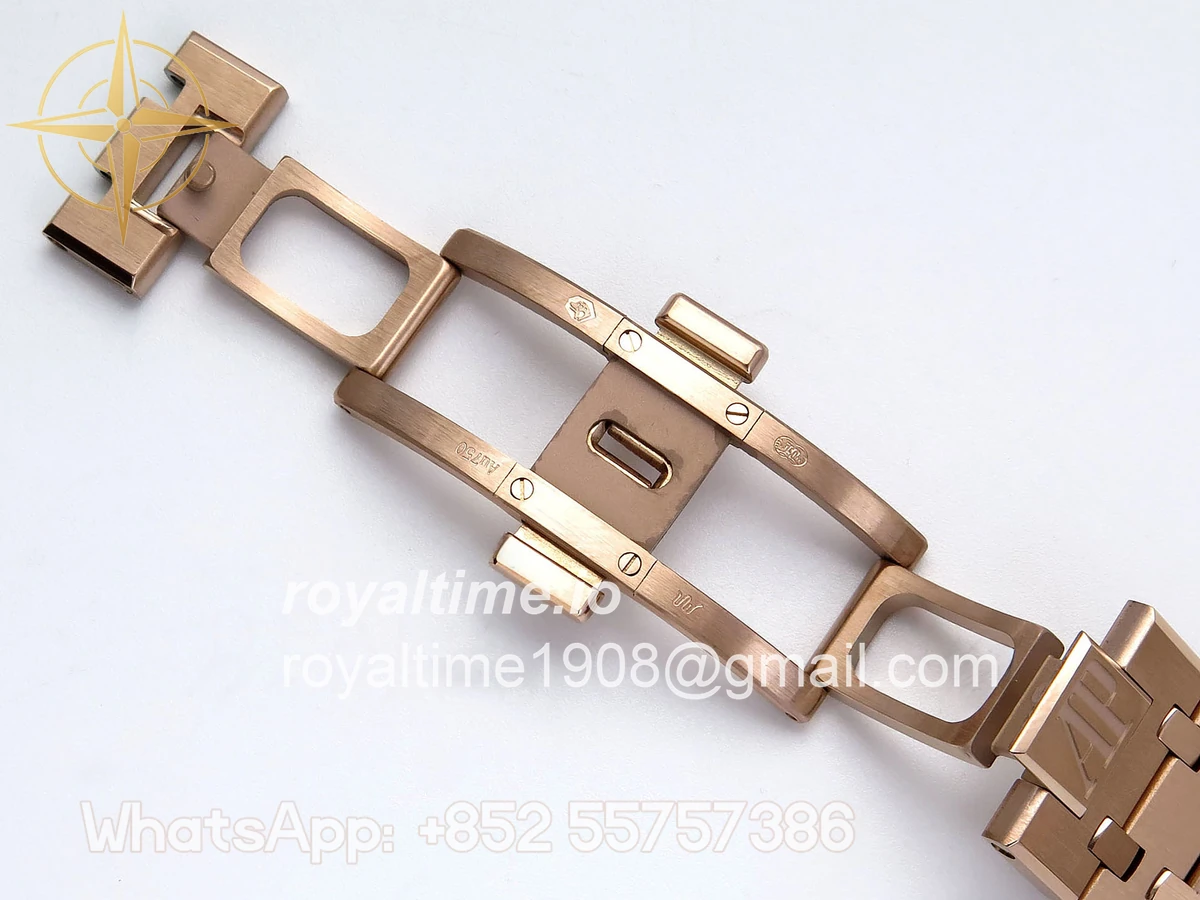 Audemars Piguet Royal Oak Chrono 26240 RG APSF Black Dial on RG Bracelet SA4401 - Image 23