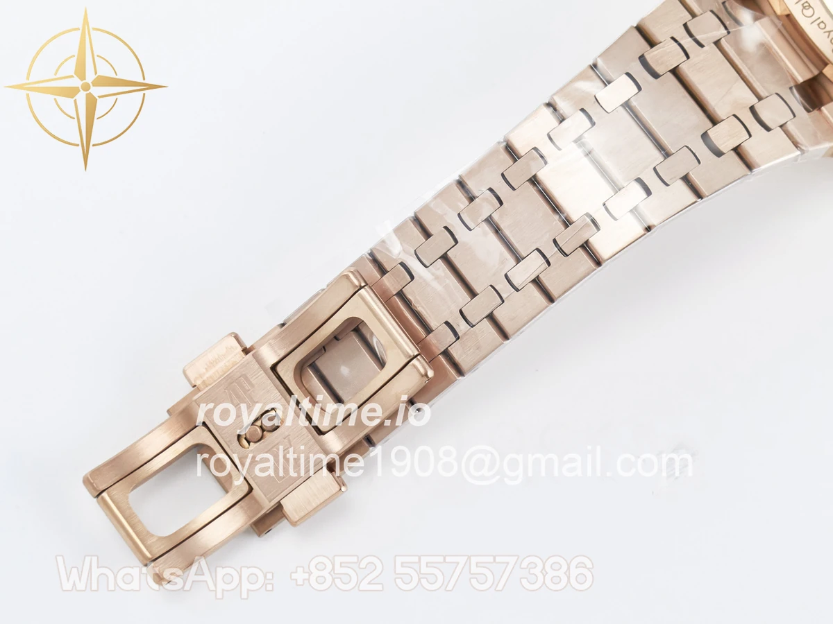 Audemars Piguet Royal Oak Chrono 26240 RG APSF Blue Dial on RG Bracelet SA4401 - Image 23