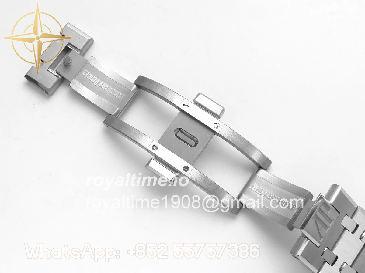 Audemars Piguet Royal Oak Chrono 26240 SS APSF Green Dial on SS Bracelet SA4401 V2 (Free Sprung) - Image 23