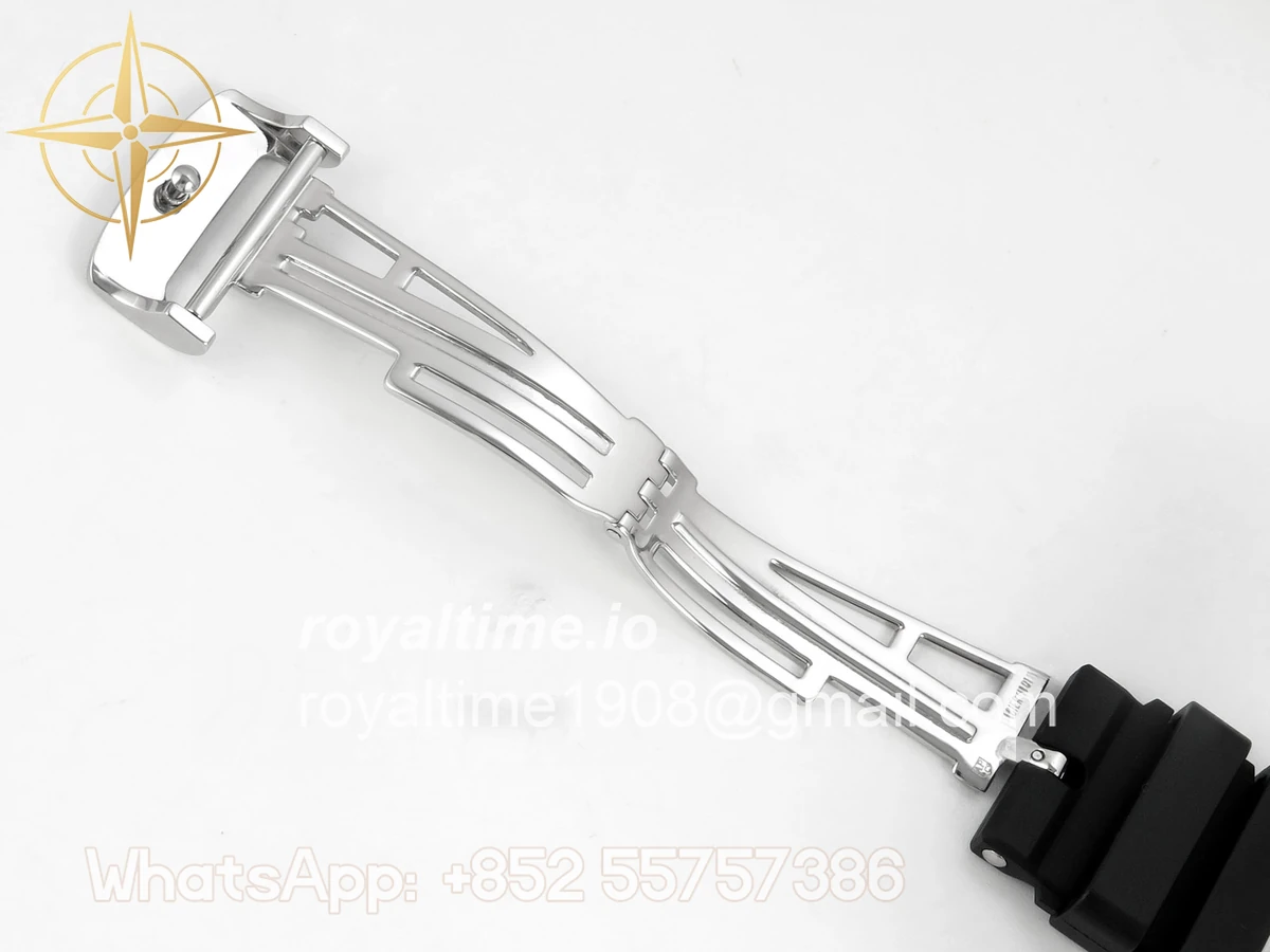 Audemars Piguet Royal Oak Chrono 26240 SS DDF Blue Dial on Black Rubber Strap DD4401 (SW Dial) - Image 23