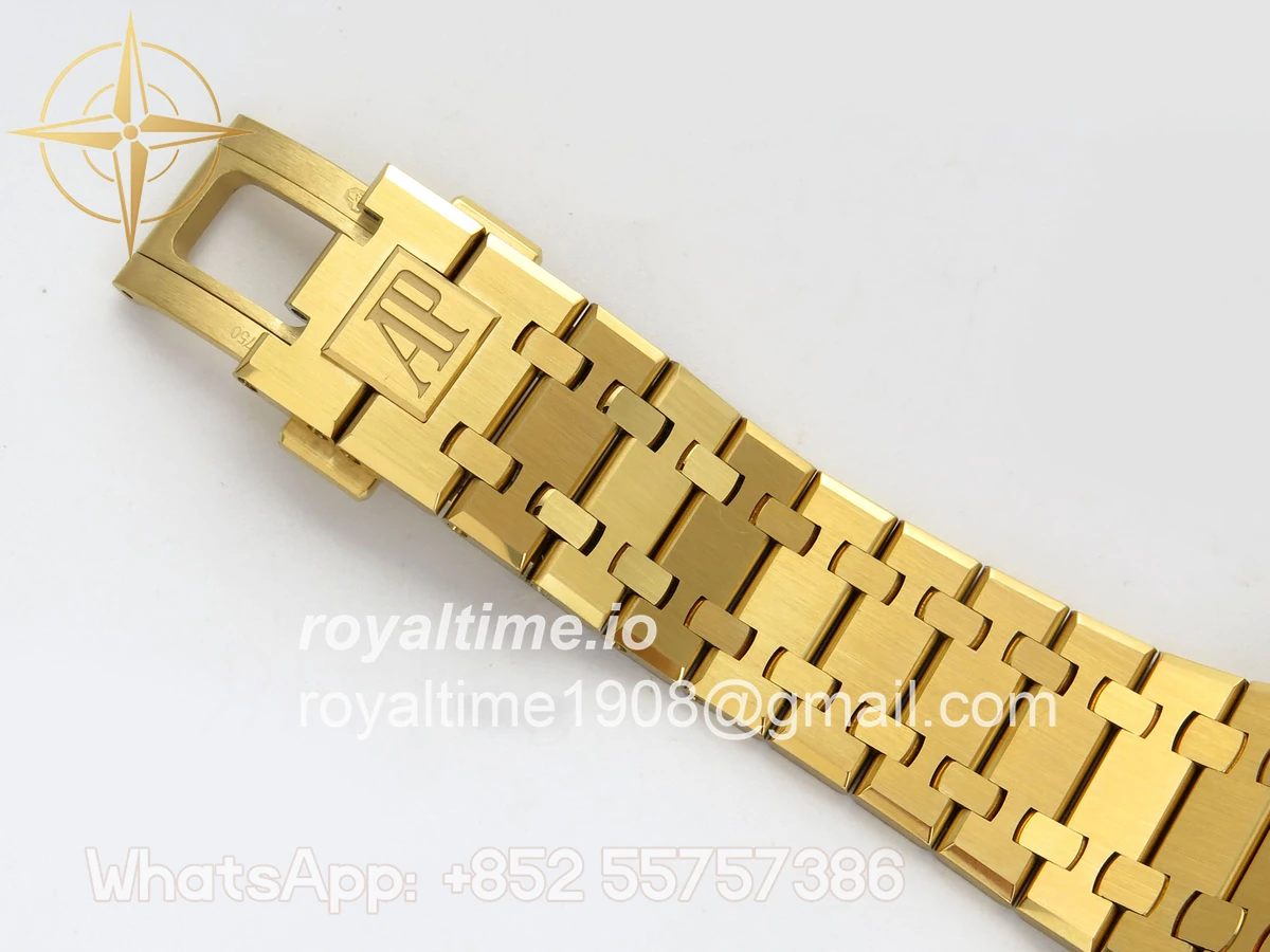 Audemars Piguet Royal Oak Chrono 26240 YG DDF YG Dial on YG Bracelet DD4401 - Image 23