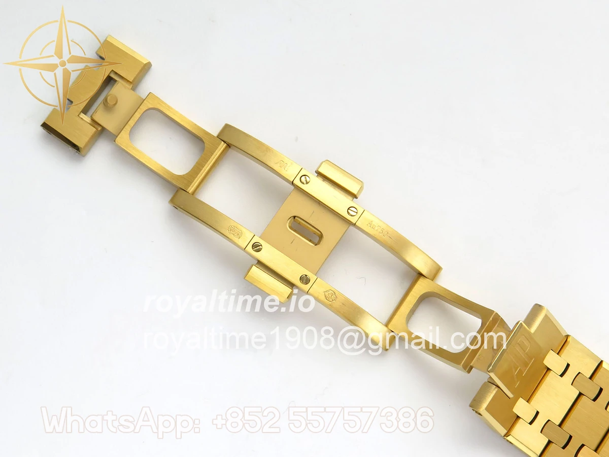 Audemars Piguet Royal Oak Chrono 26240 YG DDSF YG Smoked Dial on YG Bracelet DD4401 - Image 23