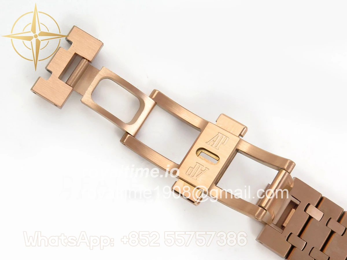 Audemars Piguet Royal Oak Chrono 26331 RG APSF Brown/RG Dial on RG Bracelet A2385 - Image 23