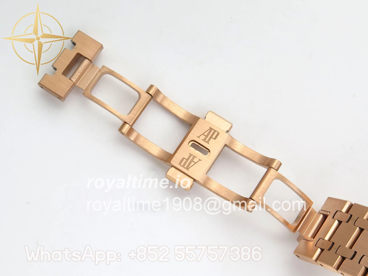 Audemars Piguet Royal Oak Chrono 26331 RG APWF Blue/RG Dial on RG Bracelet A2385 - Image 23