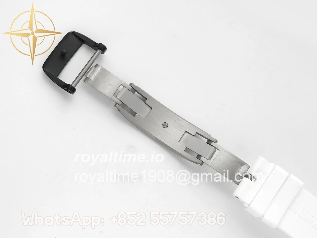 Richard Mille RM035-02 NTPT ZF Skeleton Dial on White Rubber Strap RMAL1 V7 - Image 23