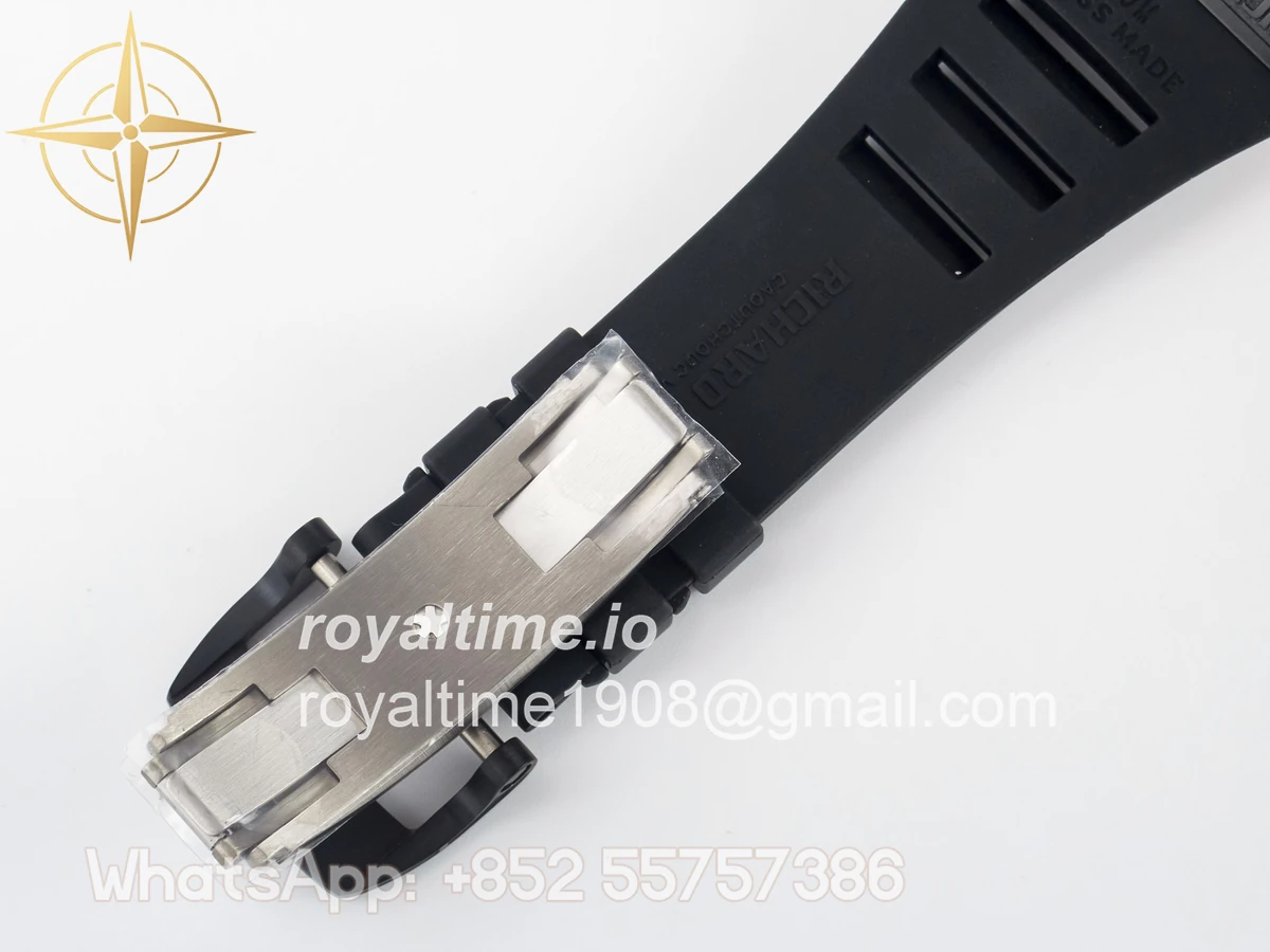 Richard Mille RM035-02 RG Black Ceramic SONIC Skeleton Dial on Black Rubber Strap RMUL1 - Image 23