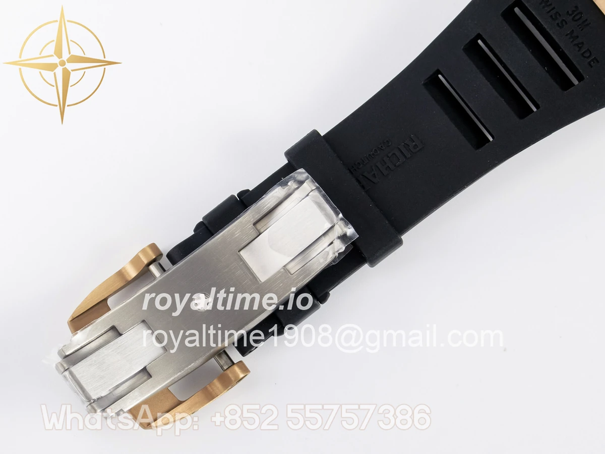 Richard Mille RM035-02 RG SONIC Skeleton Dial on Black Rubber Strap RMUL1 - Image 23