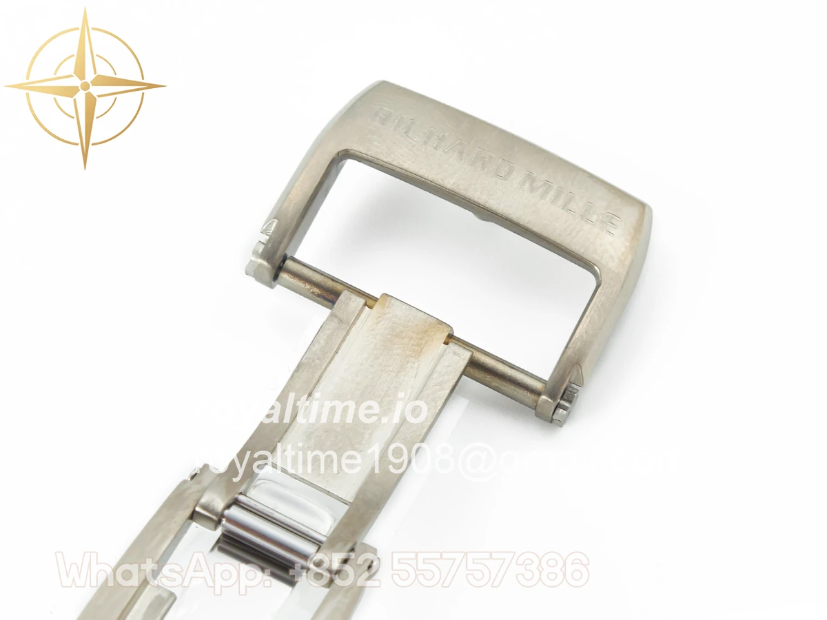 Richard Mille RM035 TRANSPARENT SONIC Skeleton Dial on White Rubber Strap RMUL2 V2 - Image 23