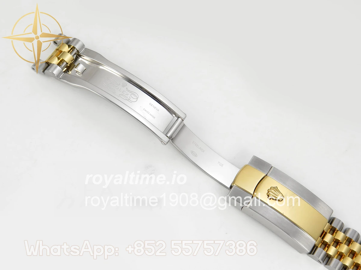 Rolex DateJust 41 126333 QF 904L Steel YG Diamonds Dial on SS/YG Jubilee Bracelet QF3235 (145g) - Image 23