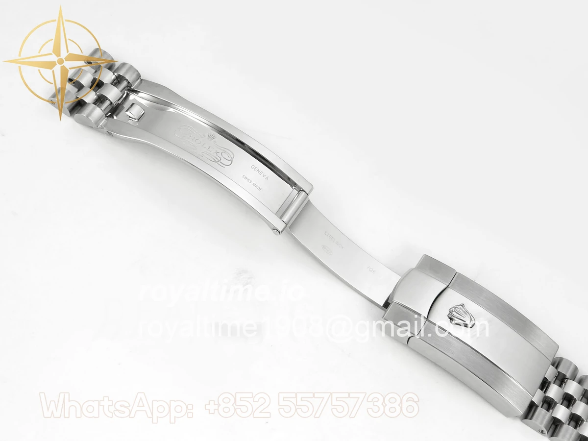 Rolex DateJust 41 126334 QF 904L Steel Green Textured Stick Dial on SS Jubilee Bracelet QF3235(145g) - Image 23