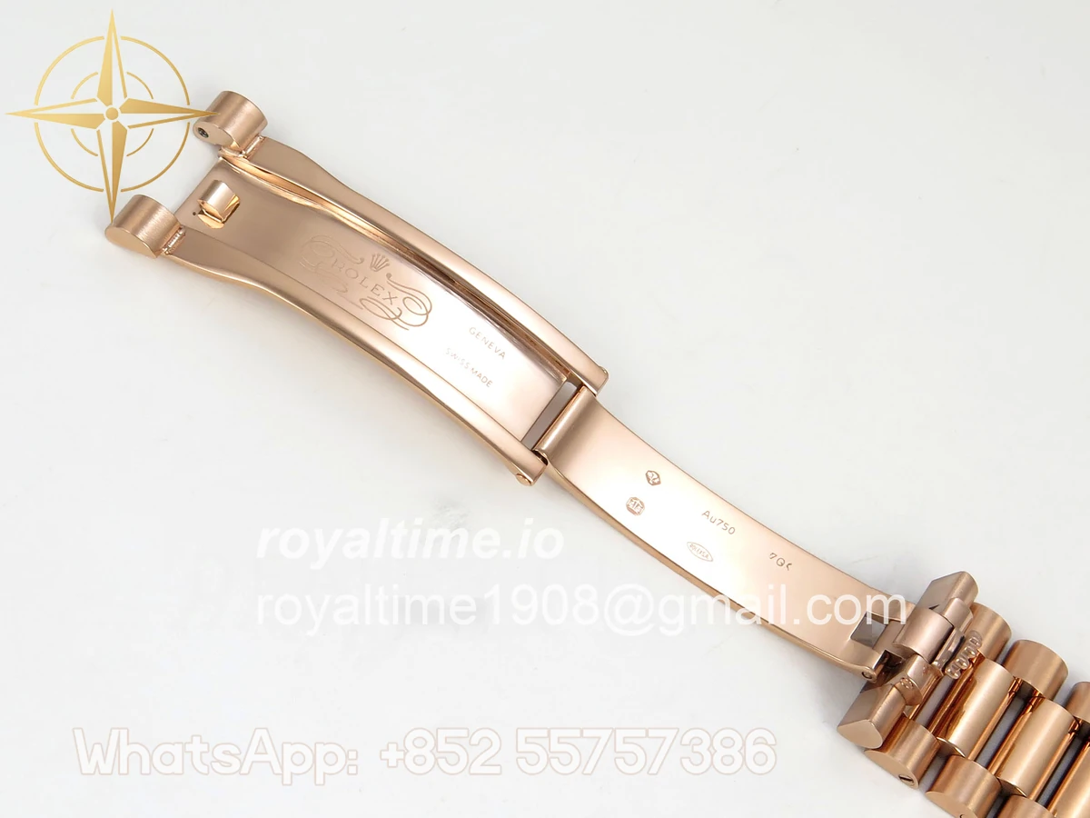 Rolex Day Date 40 RG 228235 QF Gray Roman Dial on President Bracelet VR3255 V8 (190g) - Image 23