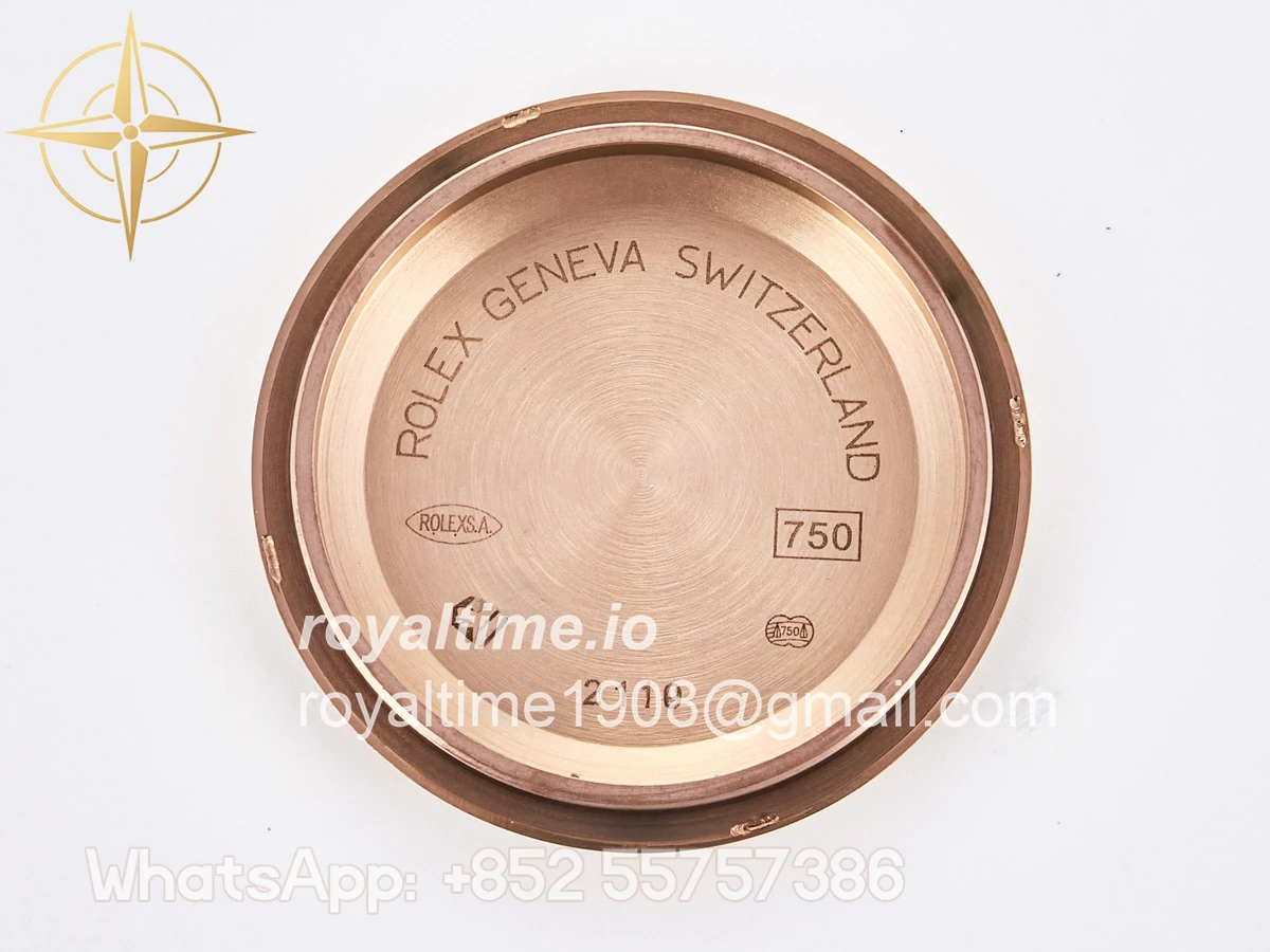 Rolex Daytona 126515 TMF Black/RG Stick Dial on Oysterflex Strap DD4131 - Image 24