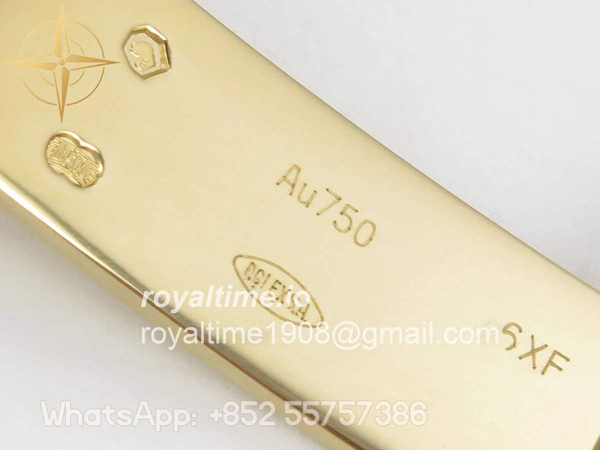 Rolex Daytona 126508 AVF Black/YG Diamonds Dial on YG Bracelet DD4131 (Mod) - Image 24