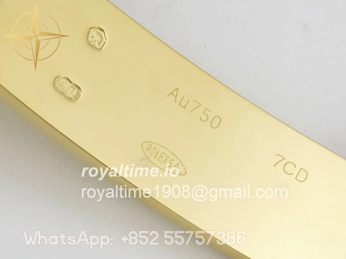 Rolex Daytona 126518 TMF Black/YG Diamonds Dial on Oysterflex Strap DD4131(162g) - Image 24