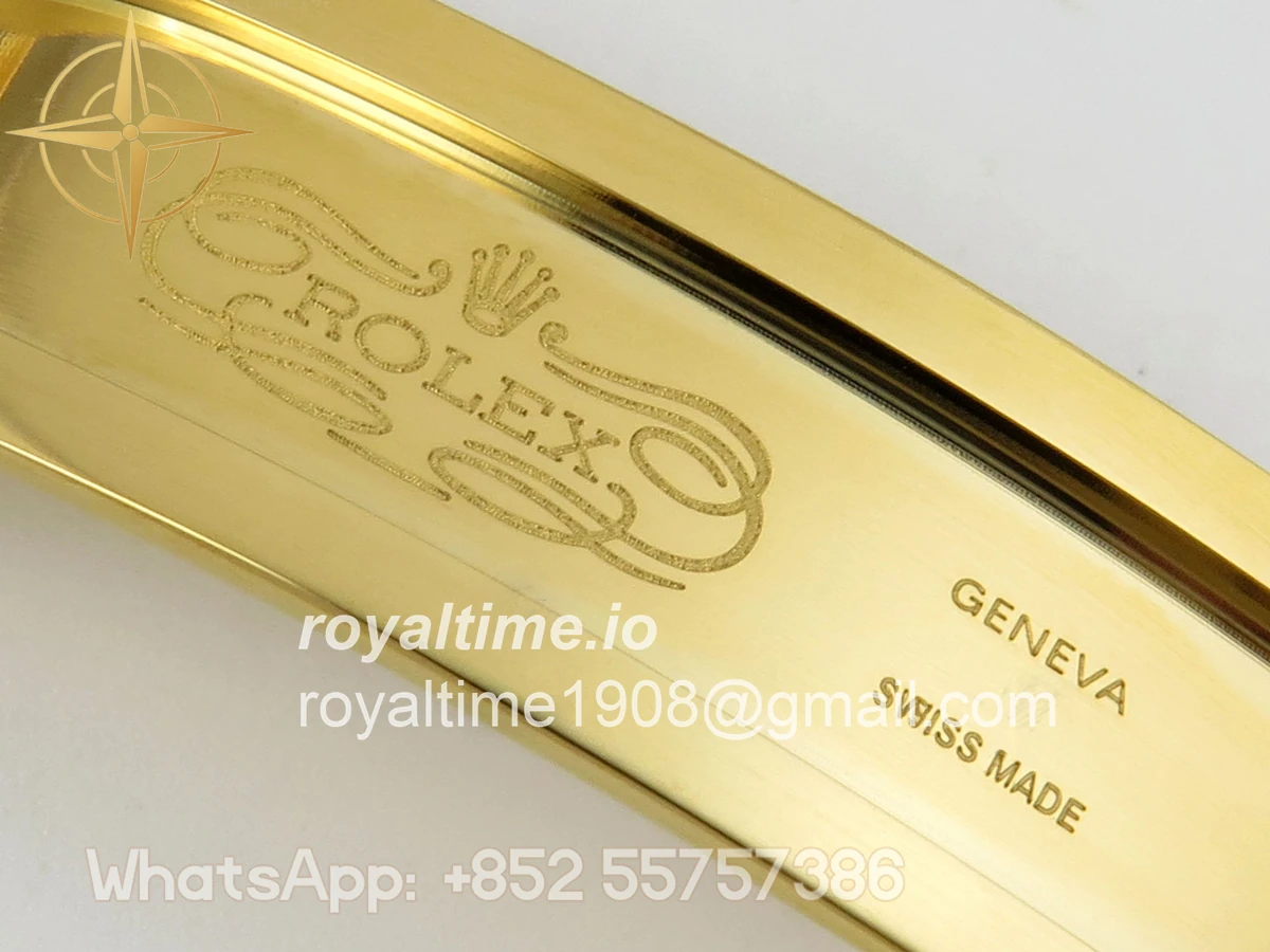 Rolex Daytona 126518 TMF YG/Black Dial on Oysterflex Strap SH4131 (Weighted) - Image 24