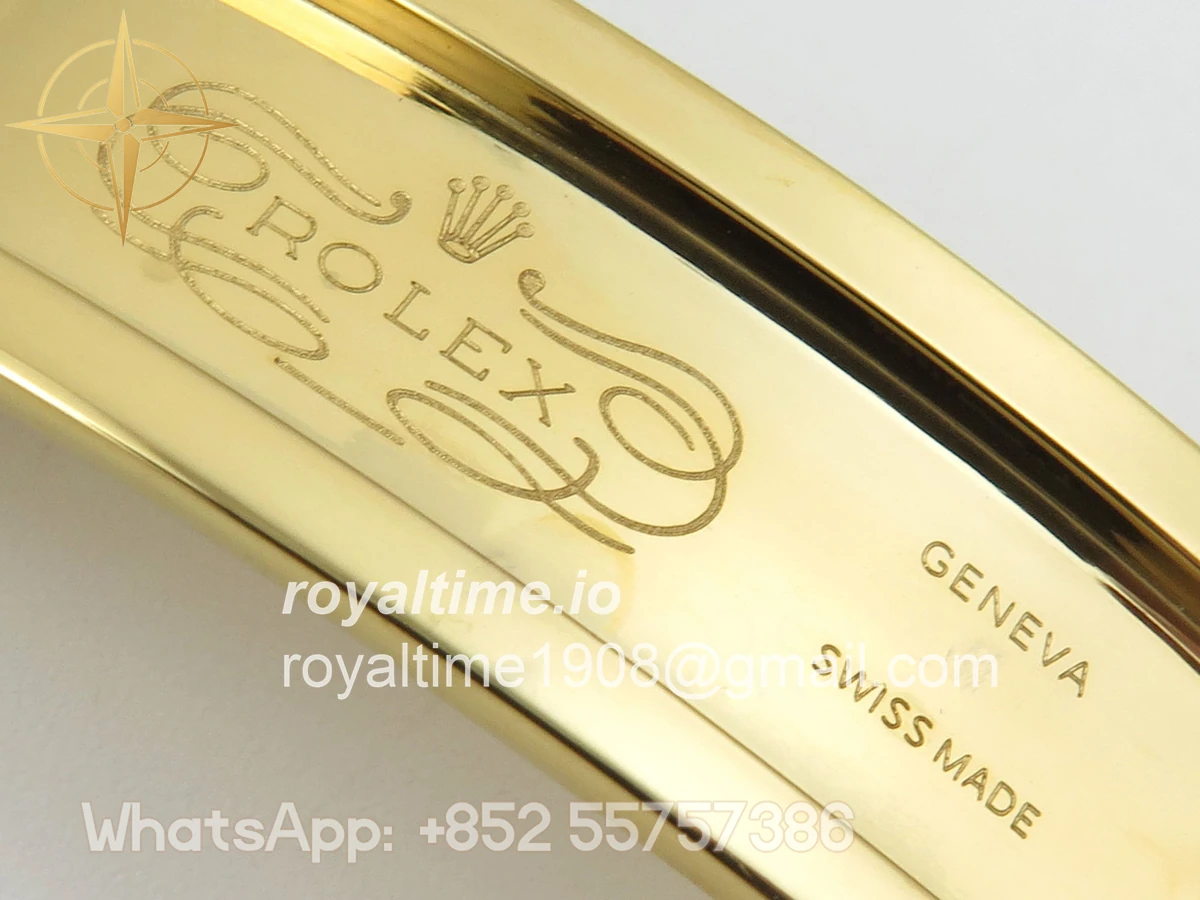 Rolex Daytona 126518 YG 3CF Tiffany Turquoise Blue Dial on Oysterflex Strap DD4131 (Gain Weight) - Image 24