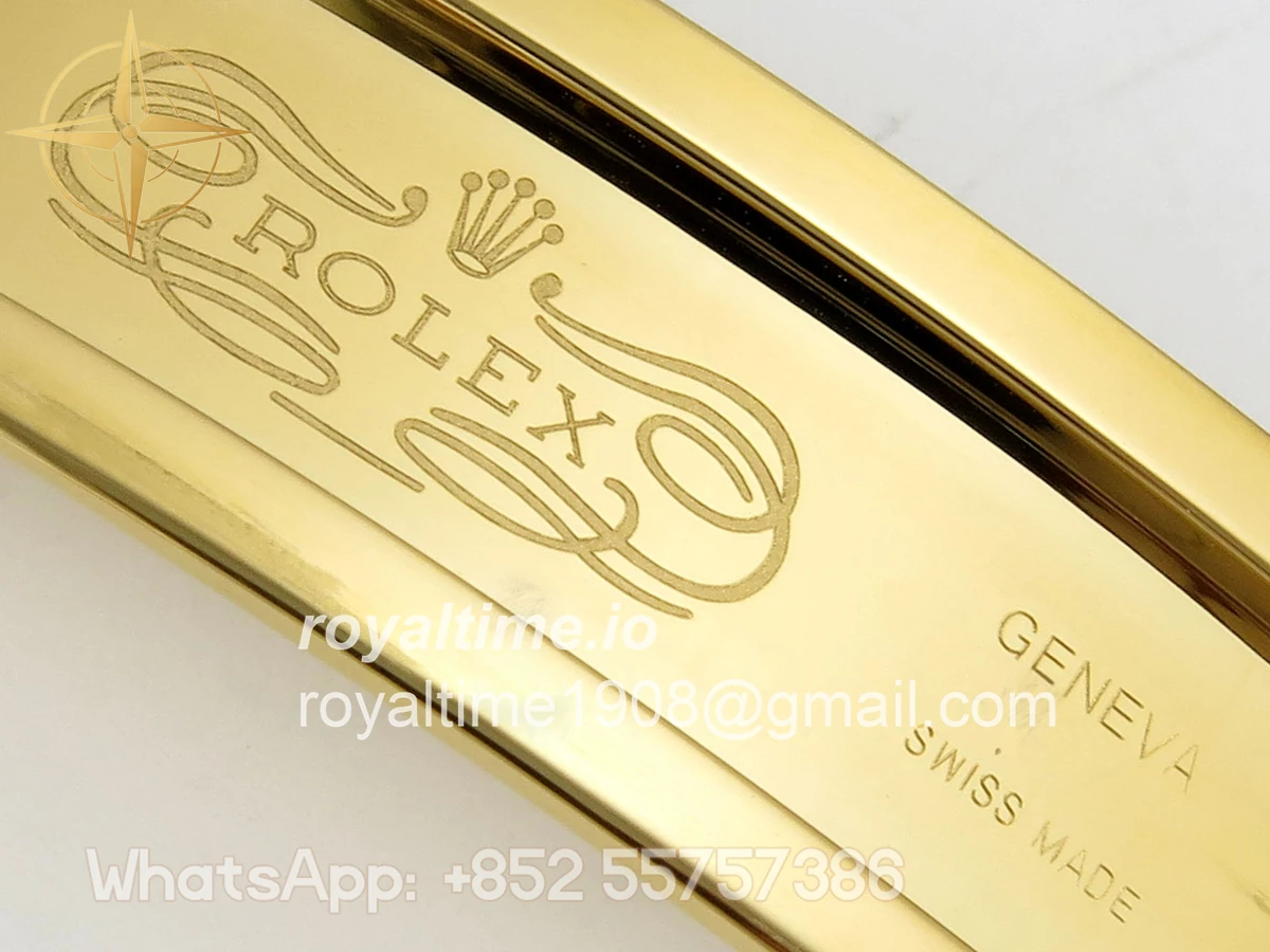 Rolex Daytona 126518 YG Clean Plus YG/Black Dial on Black Rubber Strap DD4131 - Image 24