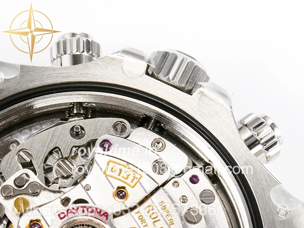 Rolex Daytona 126519 SS Clean Plus 904L Steel Gray/Black Dial on Oysterflex Strap DD4131 - Image 24