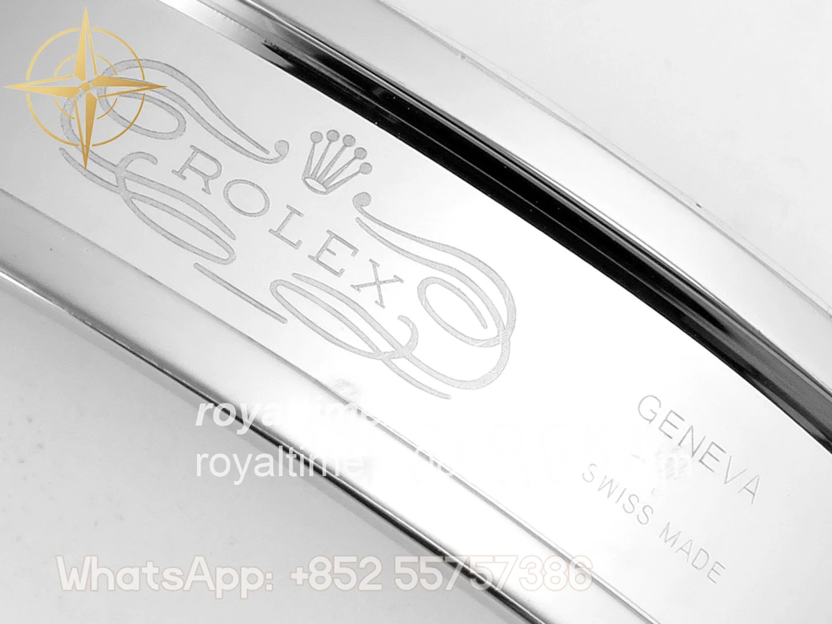 Rolex Daytona 126519 SS Clean Plus Black/Gray Dial on Black Rubber Strap DD4131 - Image 24