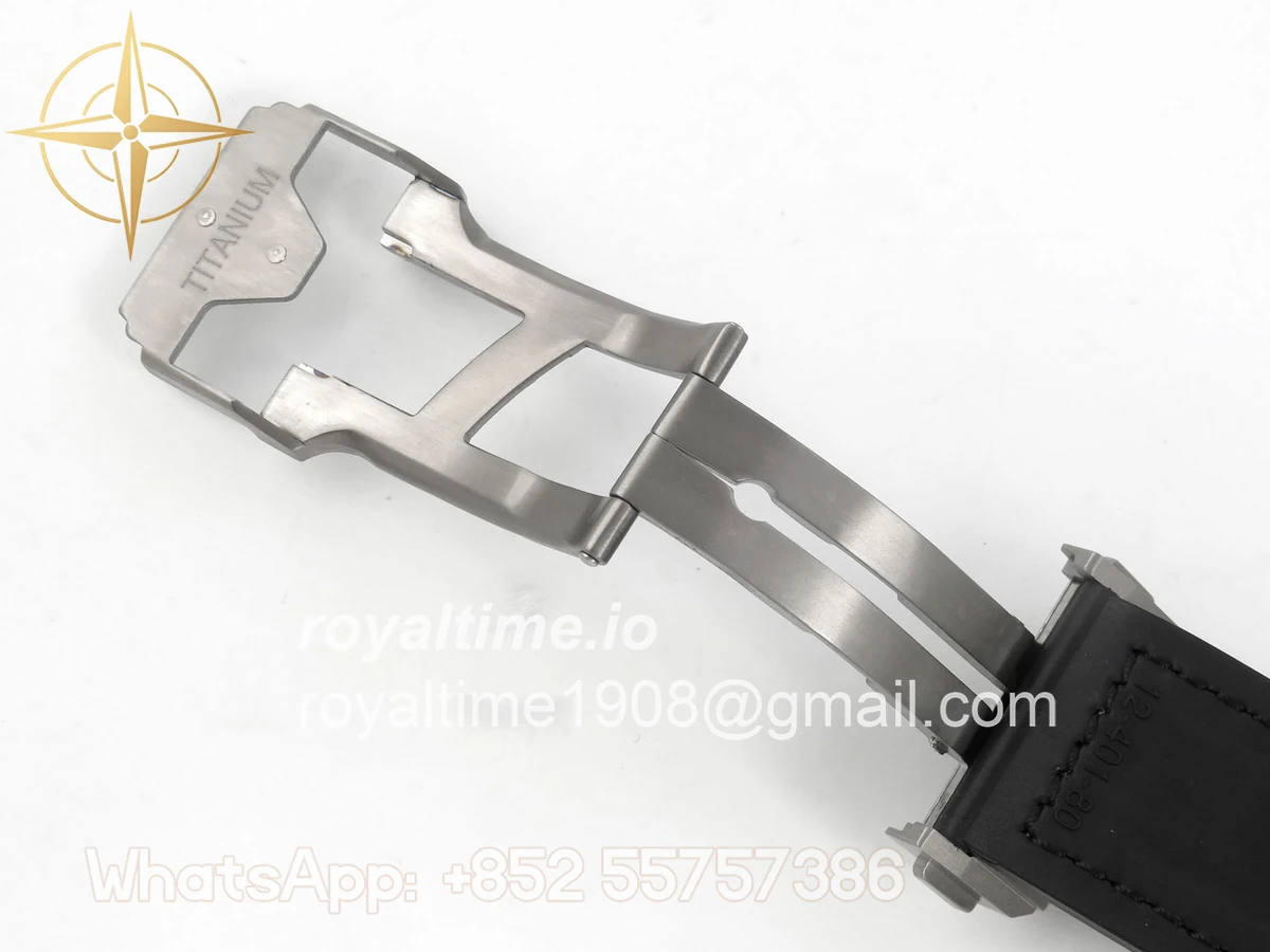 Hublot Big Bang Ferrari Speciale Ceramic HBBF on Gray Gummy Strap A1241 - Image 24