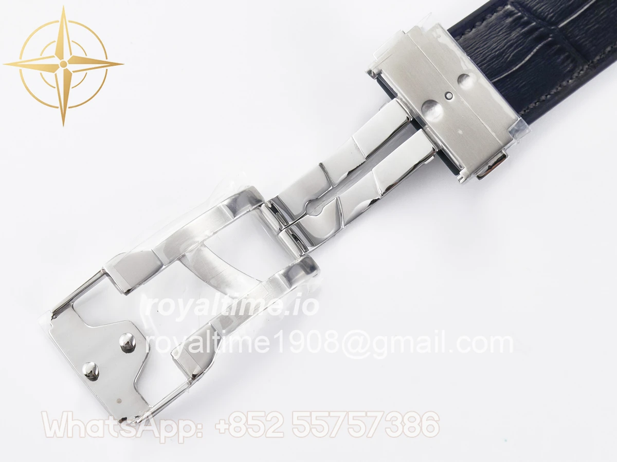 Hublot Classic Fusion 42mm SS JJF Black Dial on Black Gummy Leather Strap - Image 24