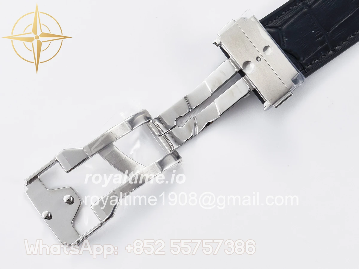 Hublot Classic Fusion 42mm SS JJF White Dial on Black Gummy Leather Strap - Image 24