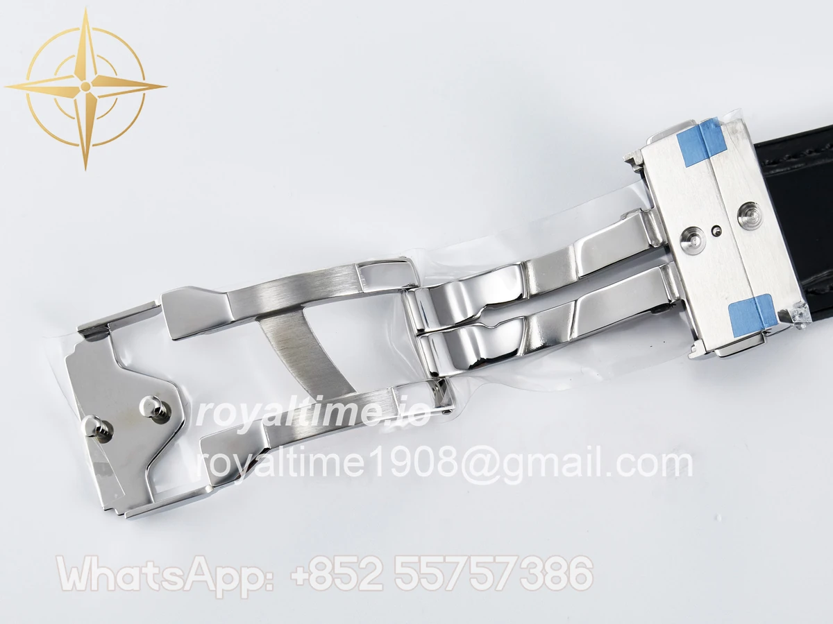 Hublot Classic Fusion Bang 42mm HBF Black Dial on Black Leather Strap A2892 - Image 24