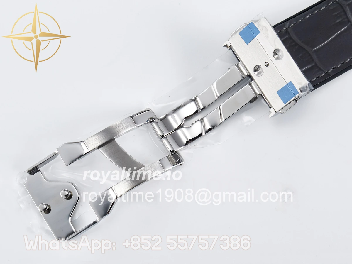 Hublot Classic Fusion Bang 42mm HBF Gray Dial on Gray Leather Strap A2892 - Image 24