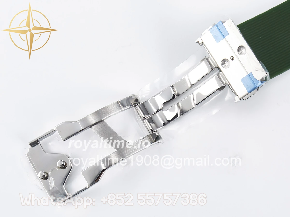 Hublot Classic Fusion Bang 42mm HBF Green Dial on Green Rubber Strap A2892 - Image 24