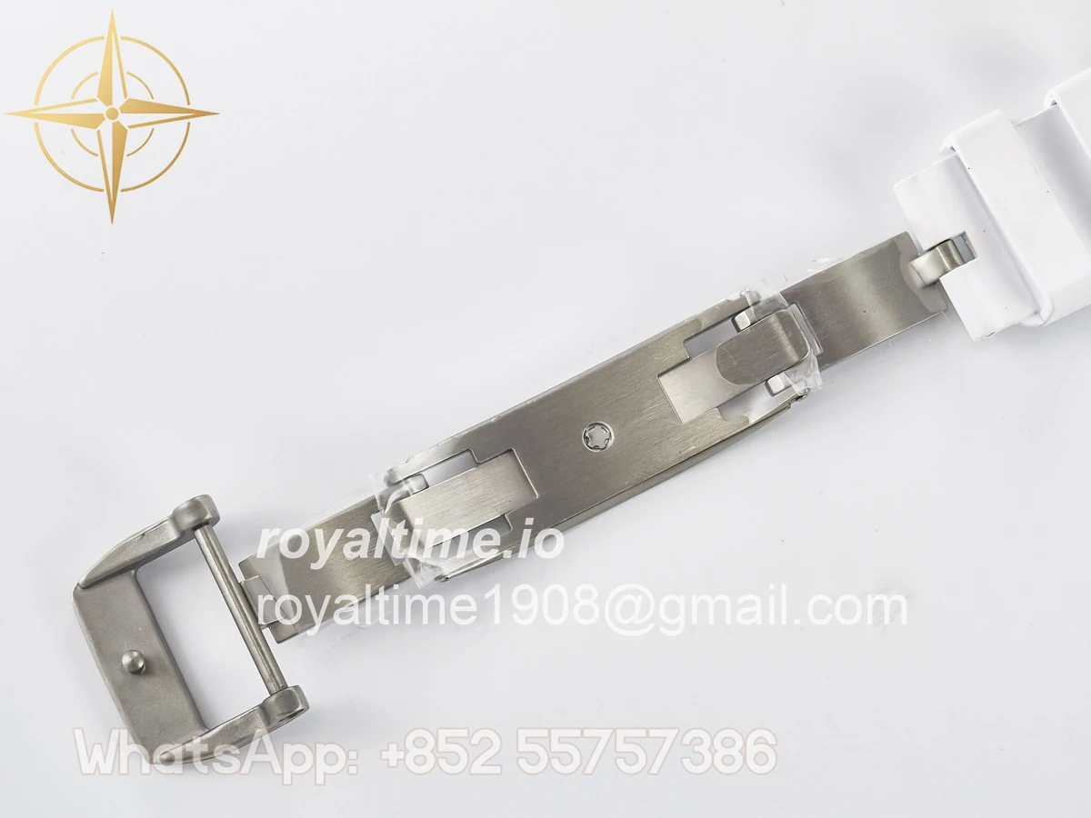 Richard Mille RM026 Transparent Tourbillon RMF Panda Skeleton Dial on Translucent Rubber Strap - Image 24