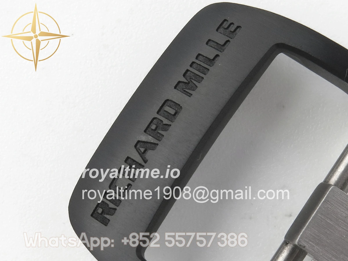 Richard Mille RM035-02 NTPT ZF Skeleton Dial on Black Rubber Strap RMAL1 V7 - Image 24