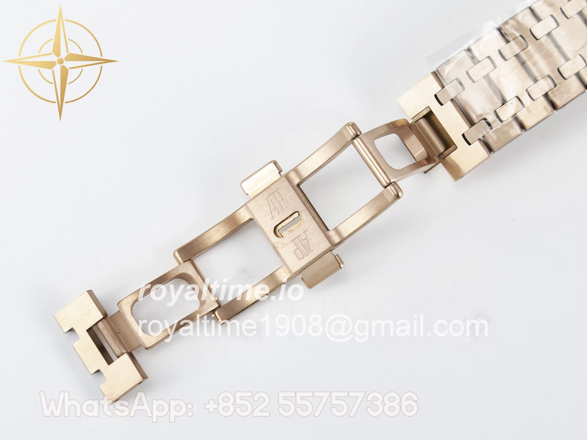 Audemars Piguet Royal Oak Chrono 26240 RG APSF Blue Dial on RG Bracelet SA4401 - Image 24