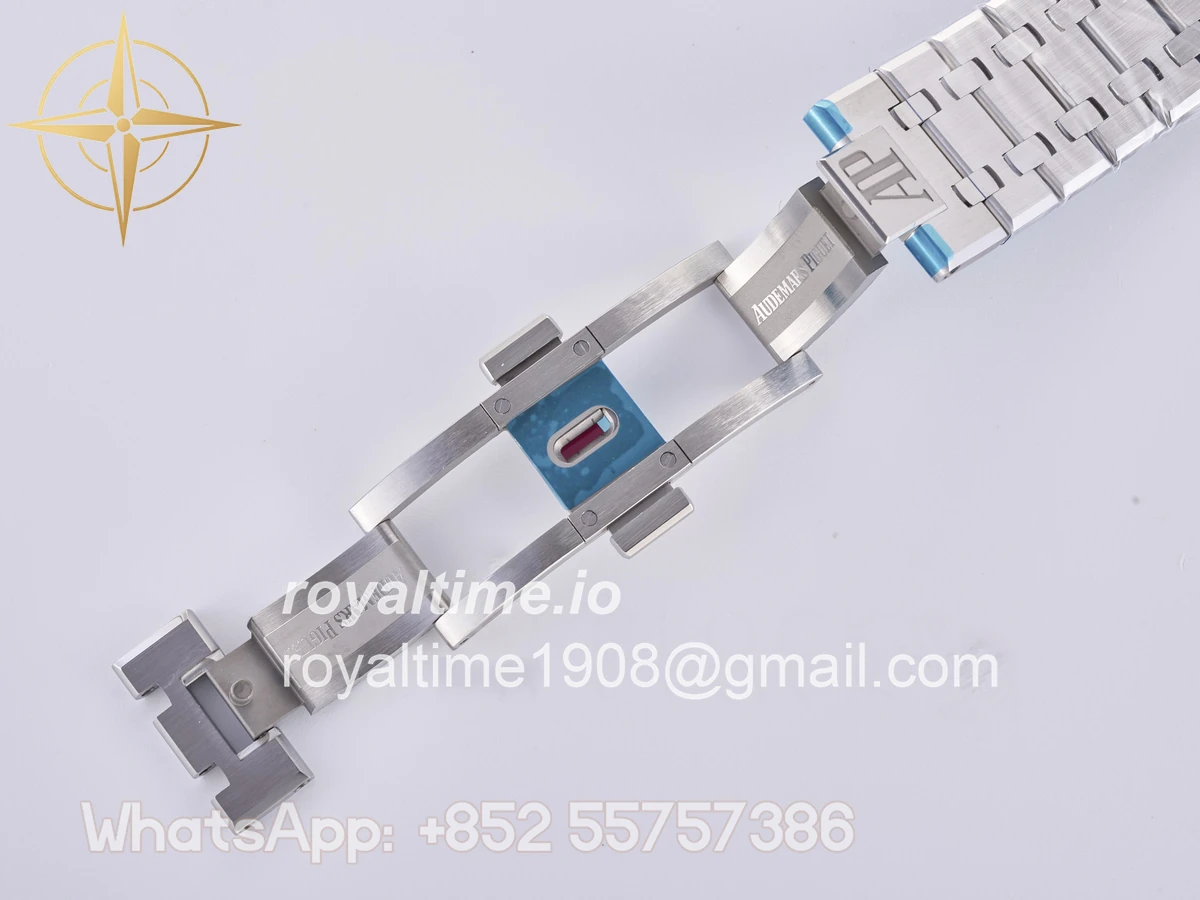 Audemars Piguet Royal Oak Chrono 26240 SS DDF Blue Dial on SS Bracelet DD4401 (50th Anniversary) - Image 24