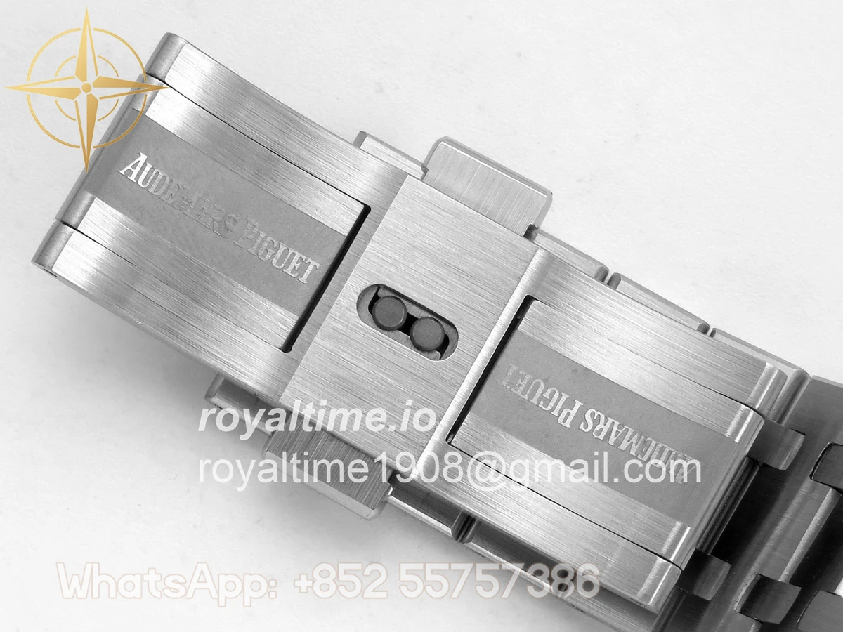 Audemars Piguet Royal Oak Chrono 26240 SS DDF Blue Dial on SS Bracelet DD4401 (SW Dial) V2 - Image 24