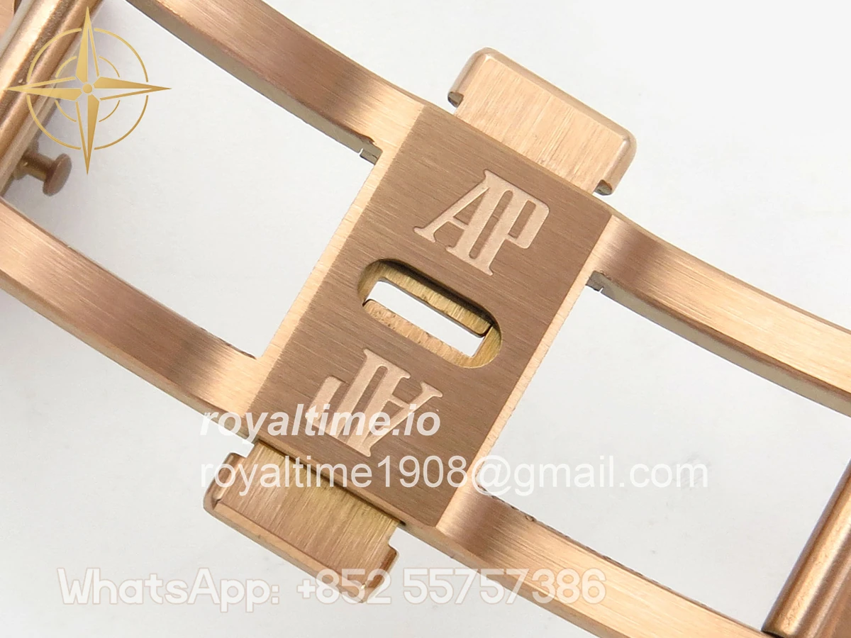 Audemars Piguet Royal Oak Chrono 26331 RG APSF Brown/RG Dial on RG Bracelet A2385 - Image 24